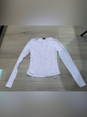 Dynamite Light Pink Long Sleeve Top